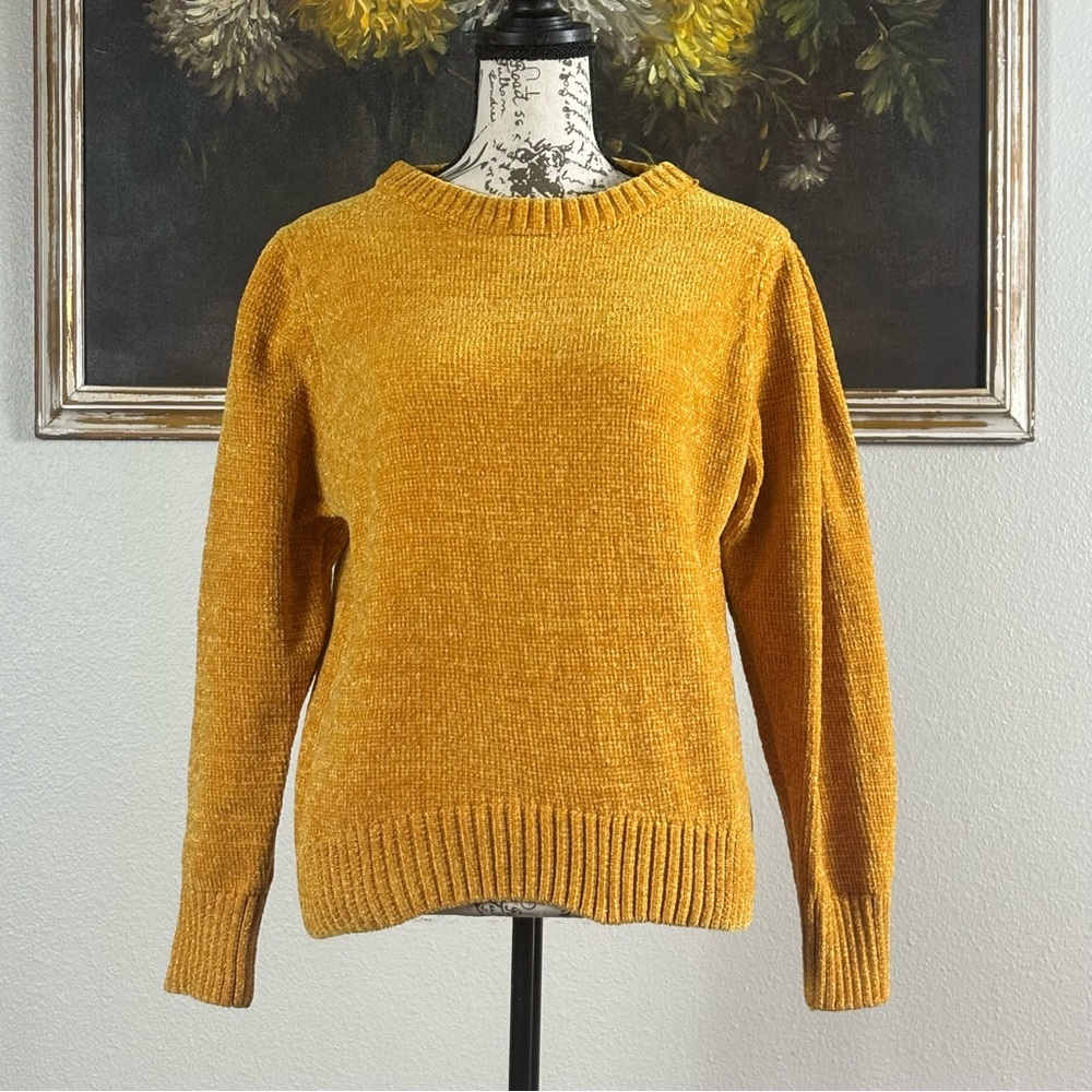 Lulu's Golden Knit Sweater